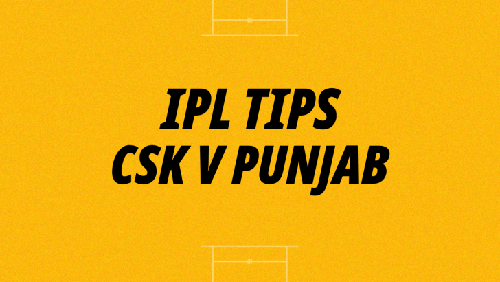Image for Betfair's CSK v Punjab preview featuring tips 